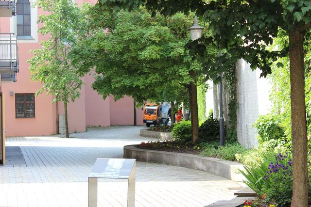 Grabengasse hinter dem Altenheim St. Josef