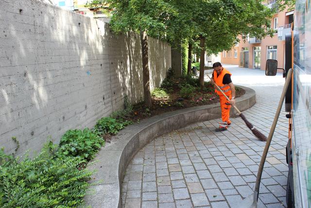 Stadtreinigung der Stadtwerke erhöht ihren Turnus am Wochenende