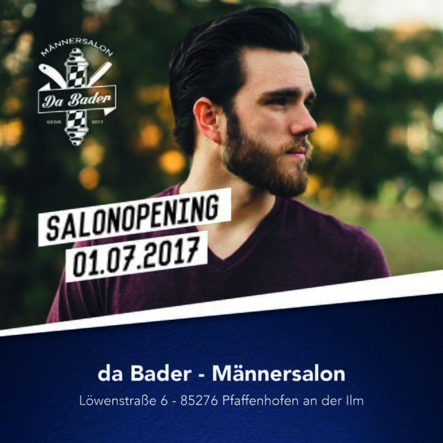 Am 1. Juli feiert Friseurmeister Tobias Mehr mit seinem STUDIO_Da Bader Eröffnung