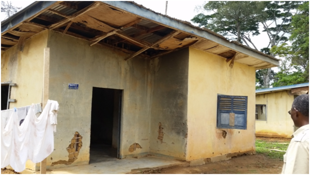 Lehrerwohnungen in Njana : Aufnahme im März 2016