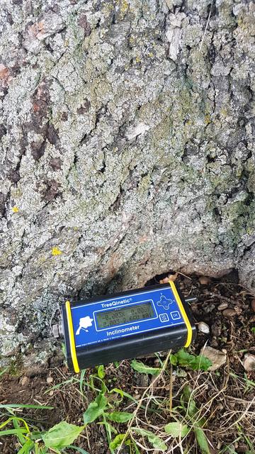 Entscheidende Stelle beim Zugseiltest