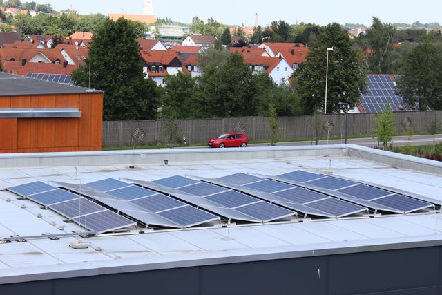 Mit der Aufstockung ist das erste Dach maximal genutzt