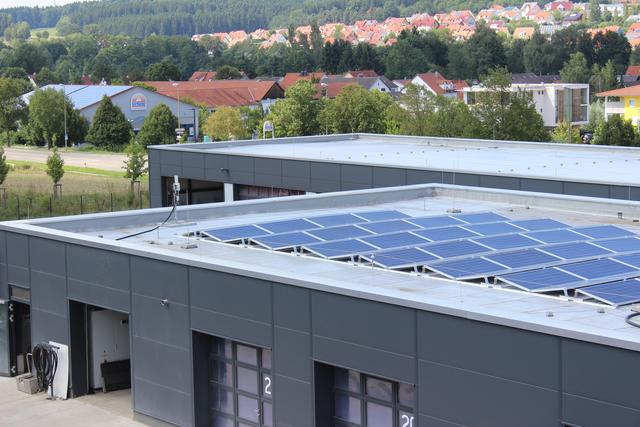 Kraftwerk auf dem Dach