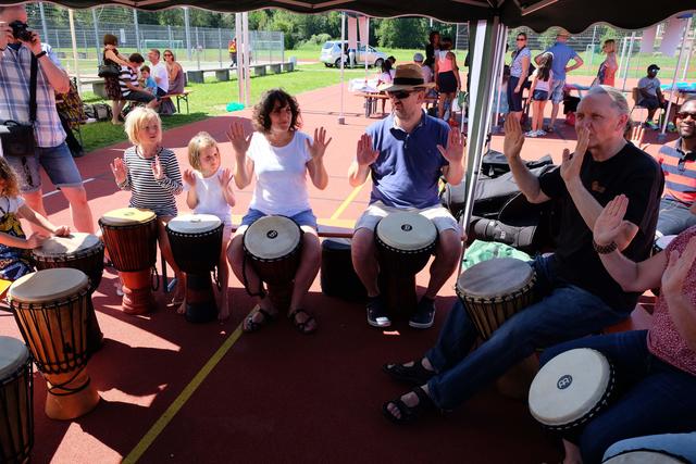 Drum Circle mit Charly Böck