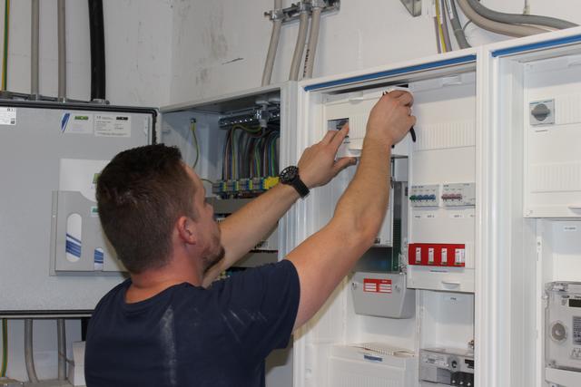 Hier wird die Anlage eingestellt