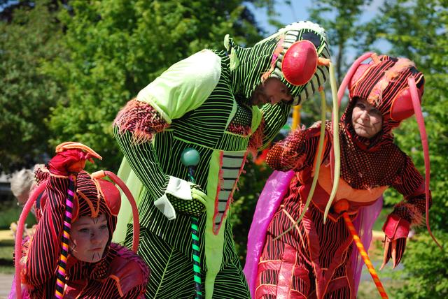 Werden bunt und farbenfroh: Die Zirkus- und Theatertage am kommenden Wochenende