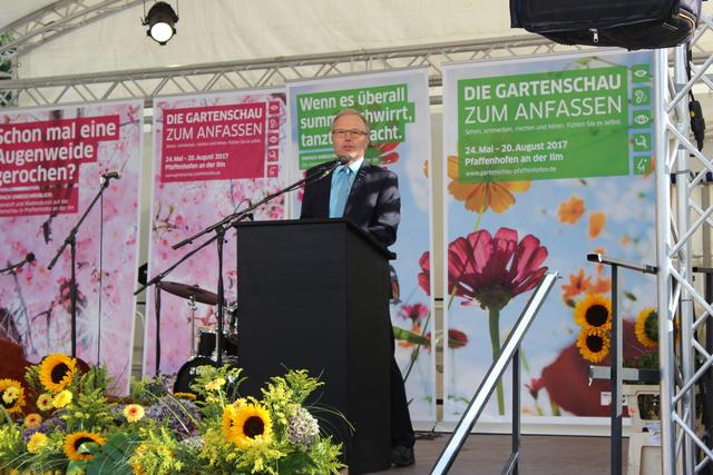 Günther Babel, der Bürgermeister von Wassertrüdingen
