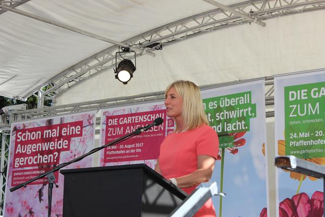 Die bayerische Umweltministerin Ulrike Scharf