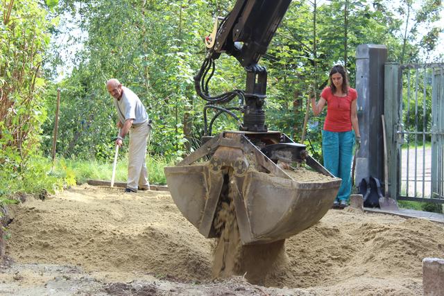 Die nächste Ladung Sand