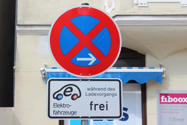 Wer sauber lädt, darf hier auch parken...