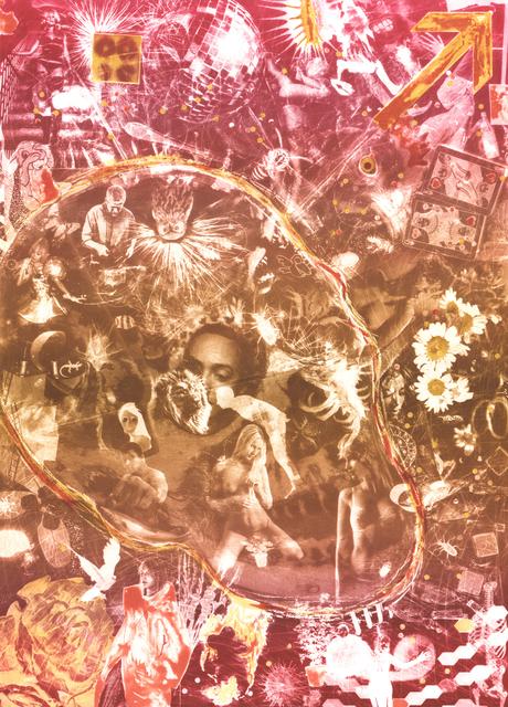 Patrick Fauck, „Kopfkino", Lichtdruck, 75 x 50,7 cm