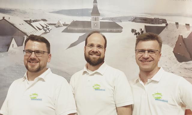 Einstimmig gewählt: Fabian Stahl, Andreas Herschmann, Thomas Lönner