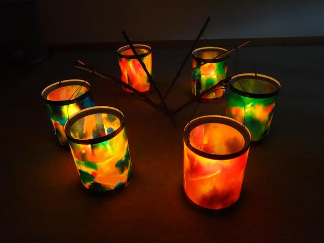 Martinsfeier im Kindergarten Maria Rast in Niederscheyern