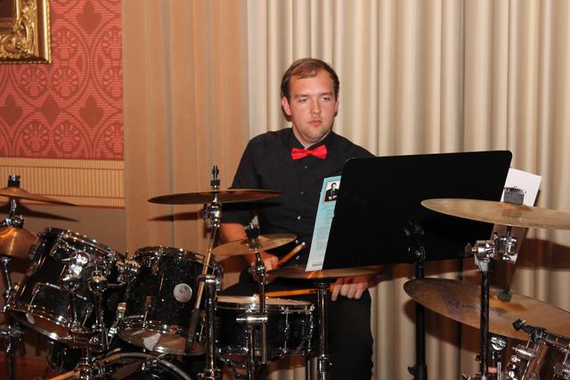 Danie Reisner am Schlagzeug