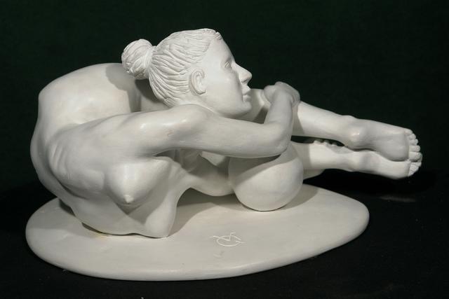 Uwe Quade: "Hommage an Alina Kabajewa", 30x14 cm