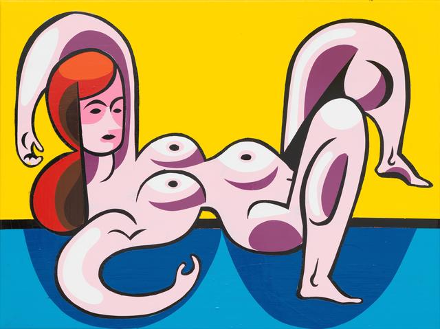 Netsuke, enamel on canvas courtesy Galerie Kleindienst, Leipzig
Fotos Uwe Walter, Berlin