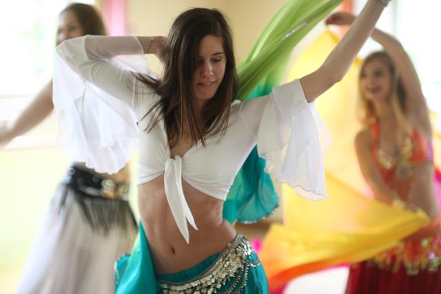 Die "Tanzenden Perlen" des Tanzstudios Scherg treten beim Internationalen Kulturfest am 5. Mai auf.