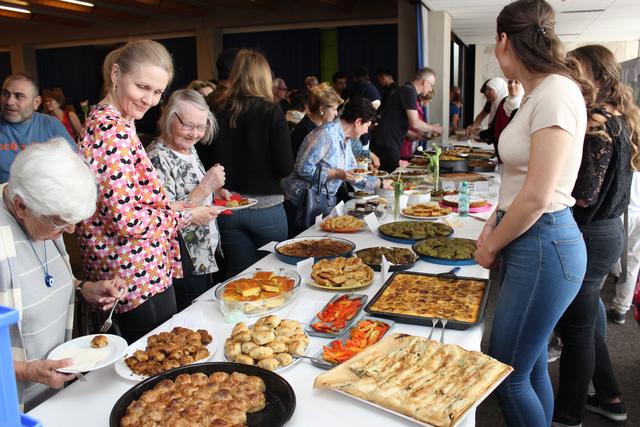 Das internationale Buffet