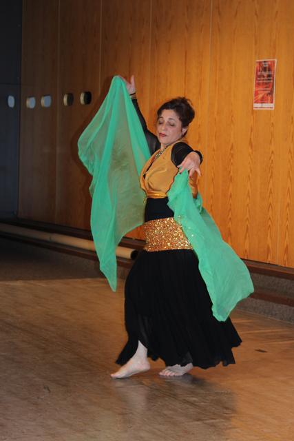 Die Tänzerin Mouna Sabbagh