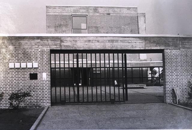 Der Eingangsbereich der Gerhardinger-Schule (1967)