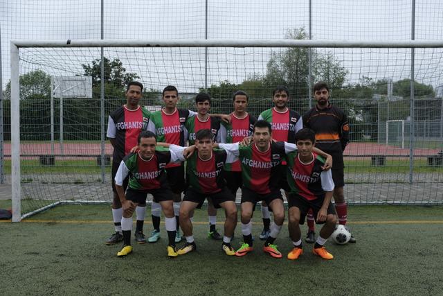 Fussballturnier - die Mannschaften