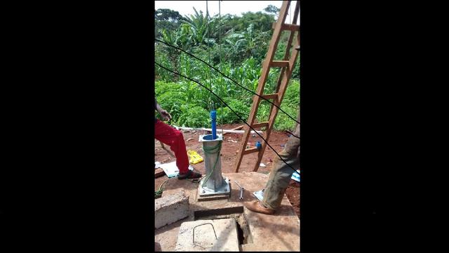 Installation der Wasserpumpe