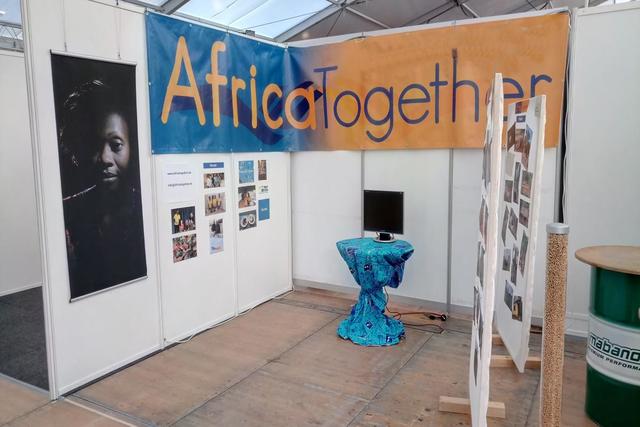 Messestand von Africa Together e.V.