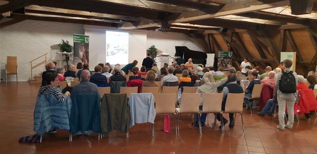 Etwa 120 Besucher aus der Bürgerschaft, dem Stadtrat und benachbarten Kommunen besuchten das Symposium.