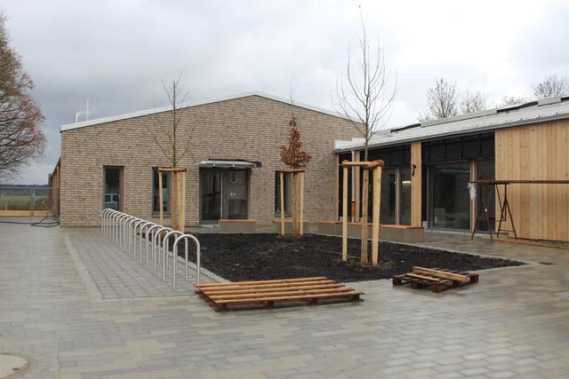 Der Neubau der Kindertagesstätte St. Andreas ist bald fertig. Am 6. März wollen die Kinder einziehen.