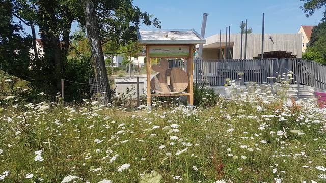 Wer Insektenhotels oder Nistkästen im eigenen Garten aufstellt, gibt Vögeln und Insekten die Möglichkeit, sich fortzupflanzen.