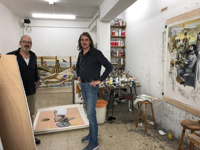 Tomas Morell mit Norbert Käs