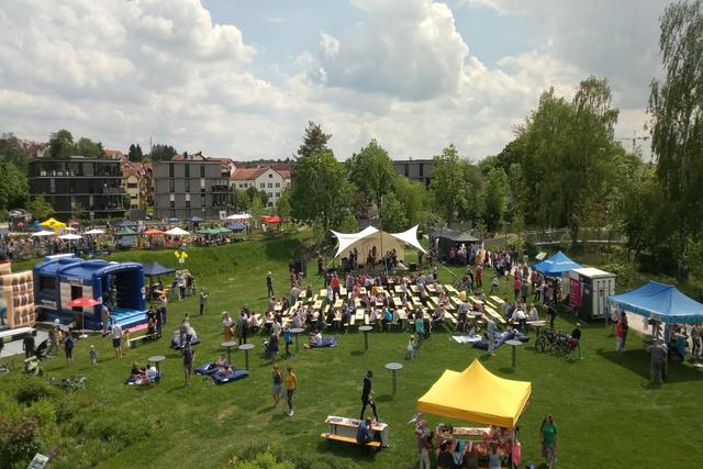 Das Neubürgerfest vom Hopfenturm