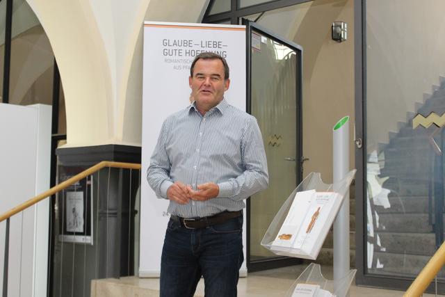 Zweiter Bürgermeister Albert Gürtner bei der Eröffnung