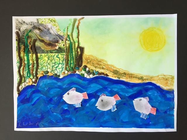 Krokodil im Nil (HPT 2) | Foto: Ulrike Blechschmidt