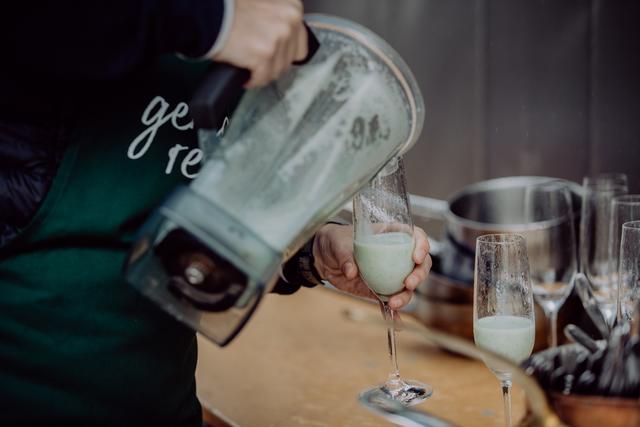Gurken-Buttermilch-Shot | Foto: Lukas Sammetinger