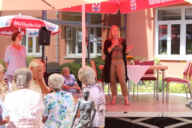 Stadträtin und Referentin für Seniorenbelange, Verena Kiss-Lohwasser
