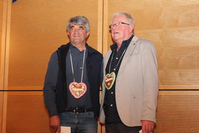 Akltive der ersten Stunde: Shemsi Haziri und Sepp Steinbüchler