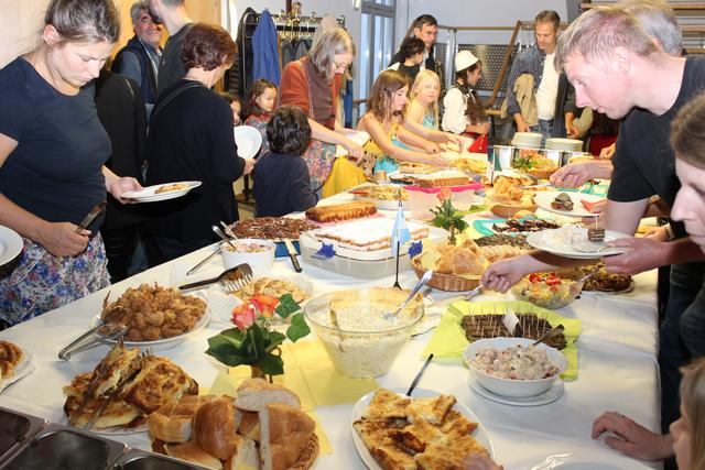 Das internationale Buffet