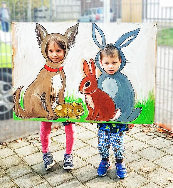 Virtual Reality analog und mit ganz einfachen Mitteln. Macht trotzdem Spaß!
