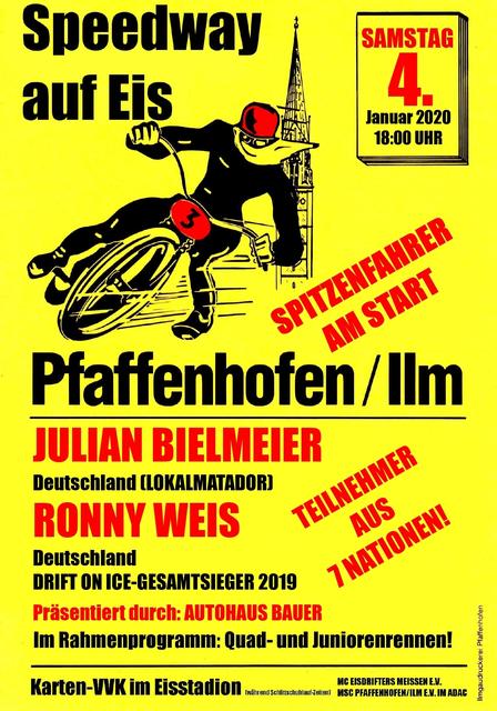 Das Retro-Plakat: Mit diesen gelben Postern sind Generationen von Pfaffenhofenern aufgewachsen!
