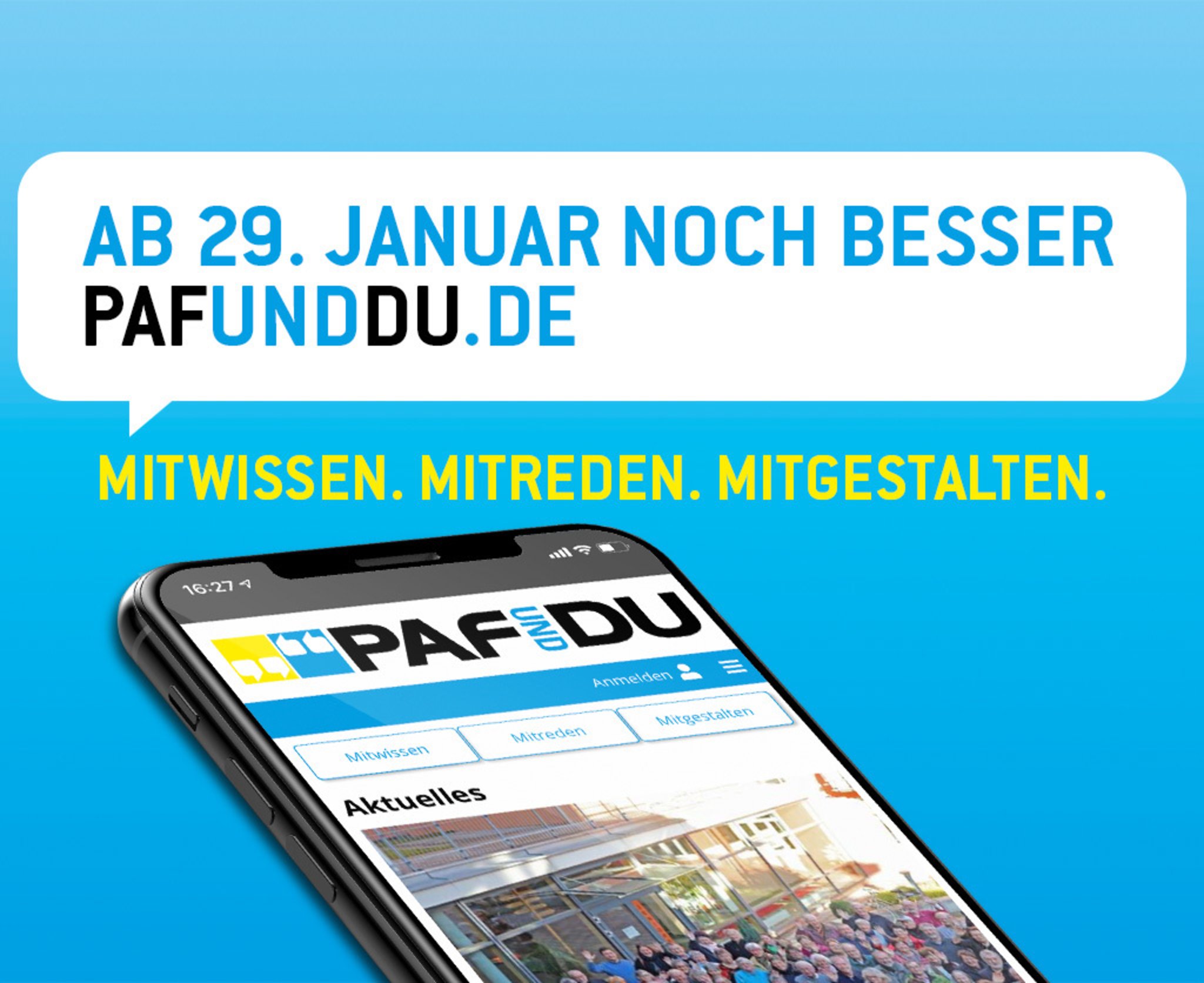 Bürgermitmachportal überarbeitet pafunddu.de in neuem Gewand