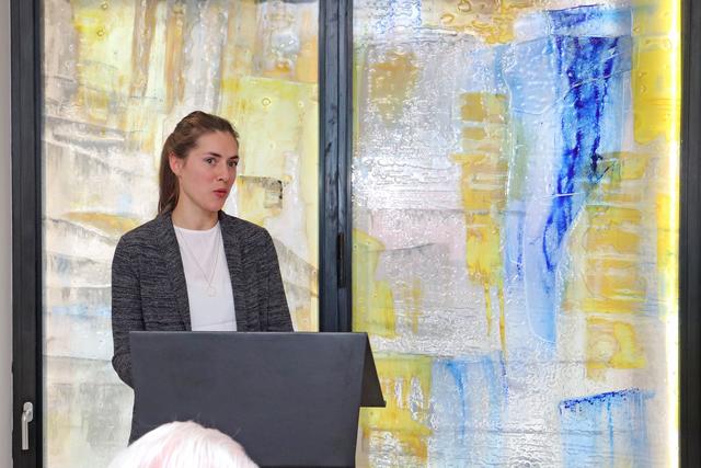 Raphaela Knein, Werkstattleiterin und Geschäftsführerin der Werkstätten Gustav van Treeck