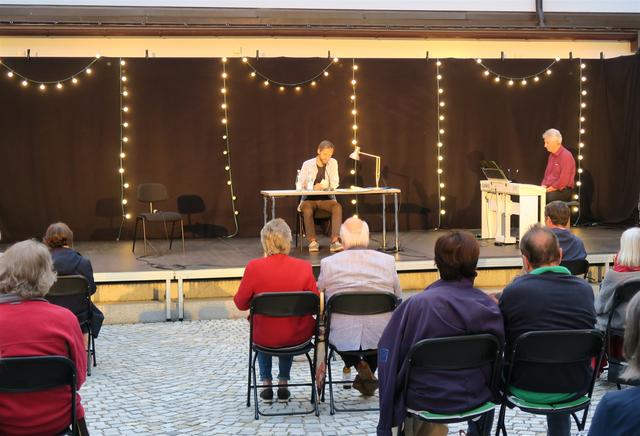 Lutz Stipendiat Erik Wunderlich mit Rainer Kuhwald am Piano