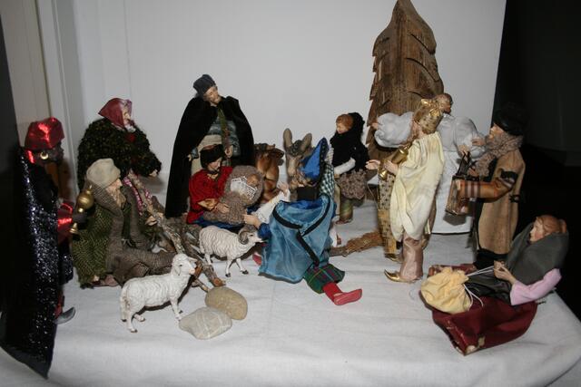 Die Weihnachtskrippe der Familie Suchanek im Jahr 2019 | Foto: Eva Suchanek 