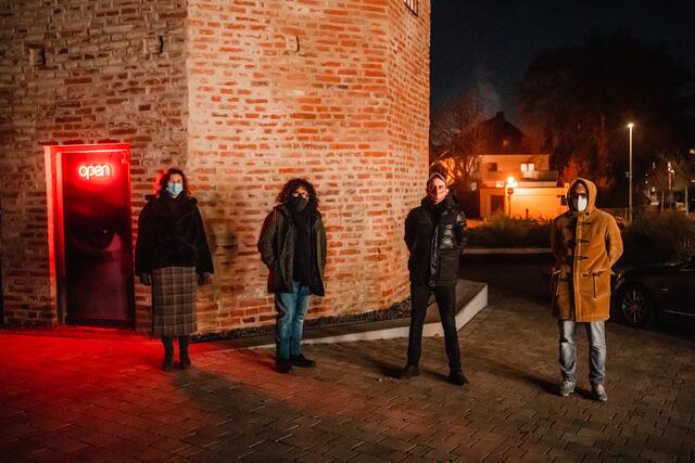 von links: Veronika Veit, Victor Cartagena, Markus Jordan und Sebastian Klein (Susann Dietrich und Achim Weinberg fehlen) | Foto: Lukas Leonhardt Medienproduktion