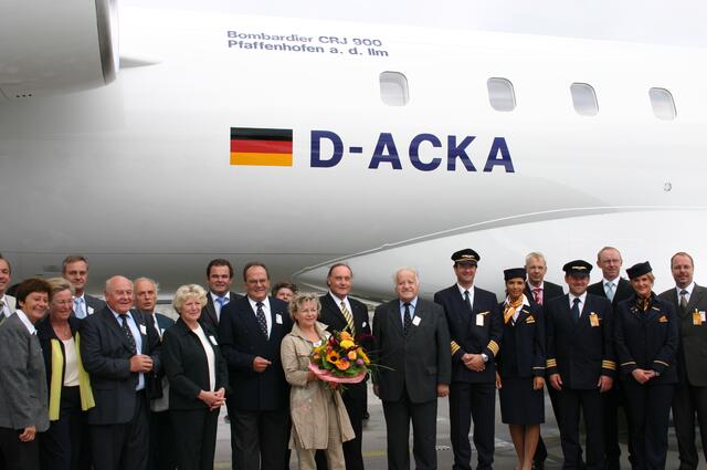 Flugzeugtaufe am 22. August 2006