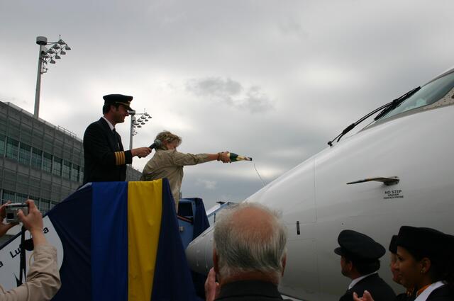 Flugzeugtaufe am 22. August 2006