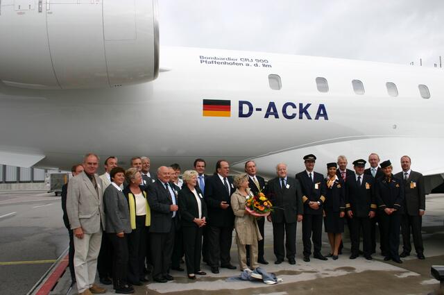 Flugzeugtaufe am 22. August 2006