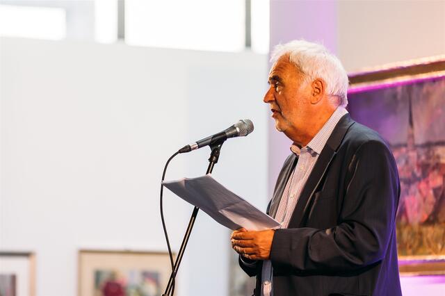 Kulturreferent Haiplik hält eine Rede | Foto: Lukas Sammetinger