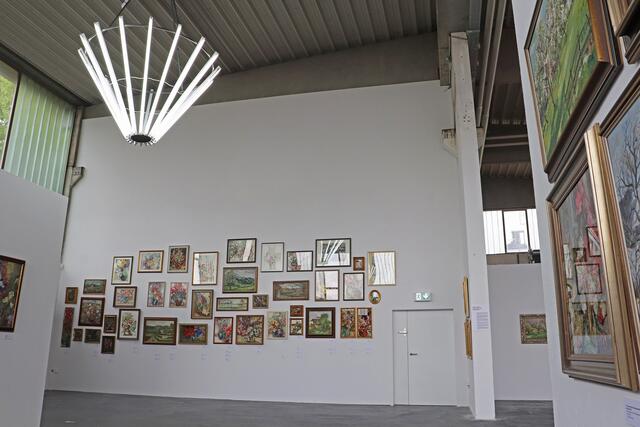 Einen umfassenden Überblick über das Schaffen Michael P. Weingartners gab es in der Kulturhalle